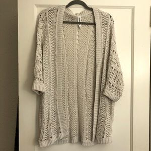 Bethany Mota Crochet Sweater